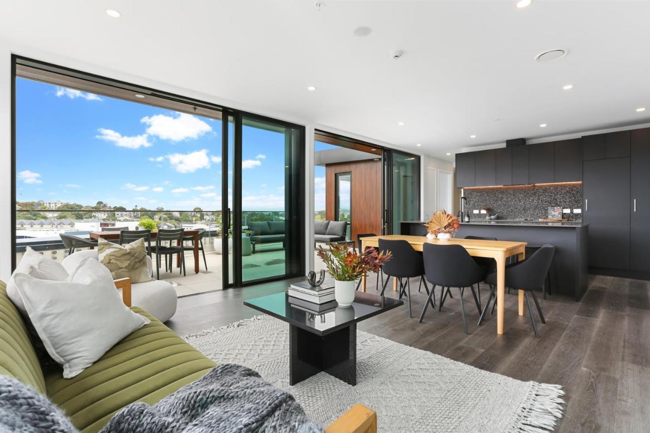 Enfield Sky - Brand New Luxury Penthouse Apartment โอ๊คแลนด์ ภายนอก รูปภาพ