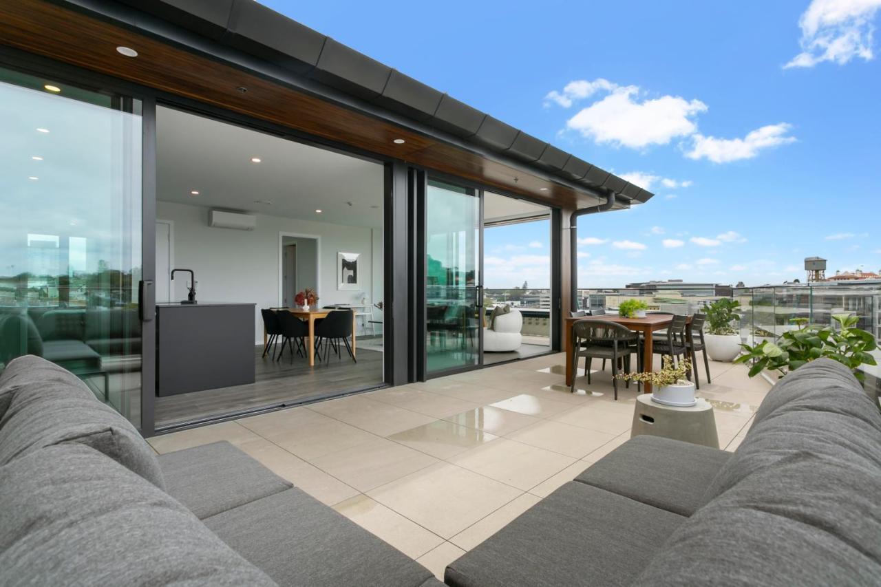 Enfield Sky - Brand New Luxury Penthouse Apartment โอ๊คแลนด์ ภายนอก รูปภาพ
